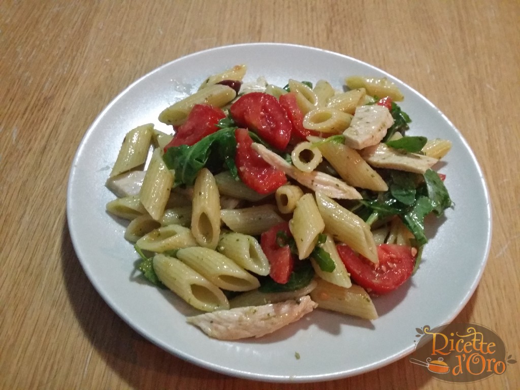 Penne Pesto Pollo e Pomodorini