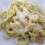 Pasta Pesto e Philadelphia