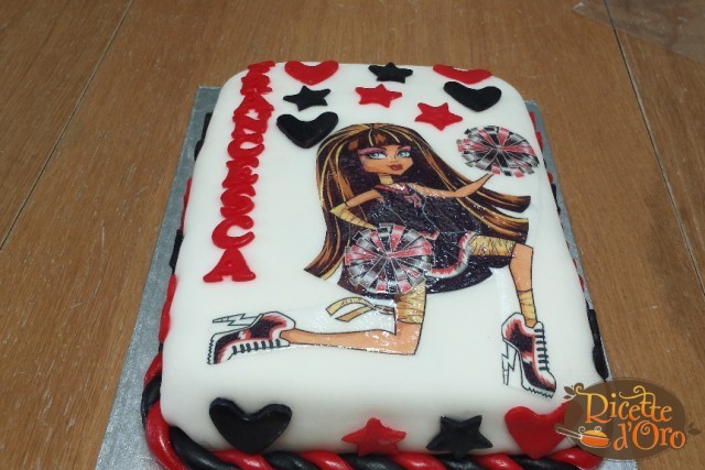 torta di compleanno monster high