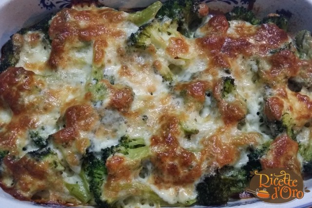 broccoli baresi gratinati