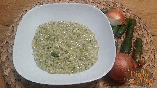 risotto con zucchine