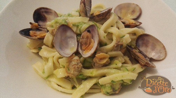 pasta vongole e zucchine