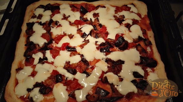 Pizza Con Melanzane