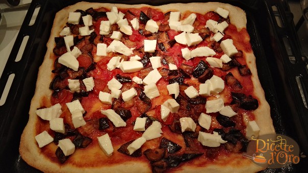 Pizza Con Melanzane